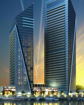 LUX Holiday Home Dubai Marina JBR - Silverene Tower Studios