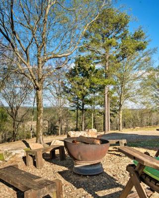 Broken Bow Mountaintop Home with Hot Tub!