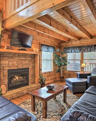 Romantic Pigeon Forge Cabin Rental with Hot Tub!