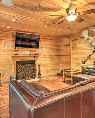 Rustic Gatlinburg Chalet with Hot Tub 2 Mi to Town