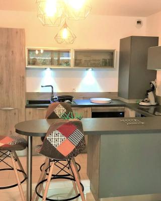 Centre Juan les Pins 1 bedroom with AC, swimming pool and parking