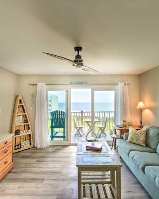 Airy Oceanfront Condo Beach Views and Pool Access!