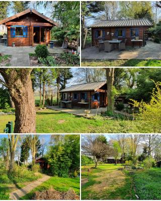 Chalet in paradise garden