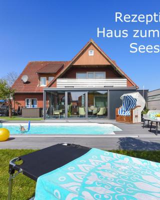 Ferienwohnung Haus zum Seehund mit Pool