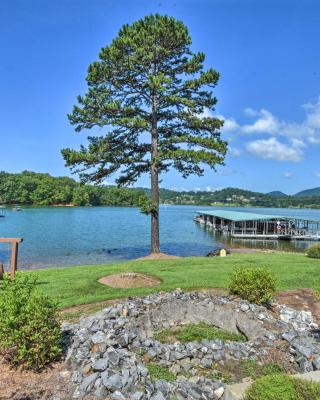 Hiawassee Haven on Lake Chatuge with Boat Slip!