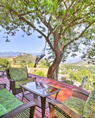 Hilltop Home in Wine Country with Hot Tub and Views!