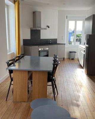 Appartement lumineux Cancale, 80m2, 3 chambres.