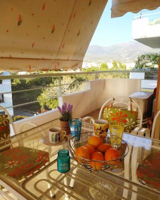 Thalia Apartment in Kalamata, 15' walk from the city center and the beach
