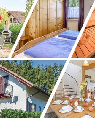 Seepark Kirchheim Ferienhaus bei Nina mit Sauna