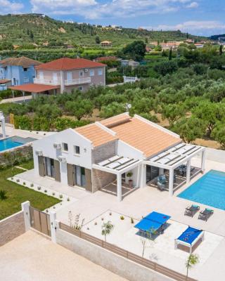 Zante Prime heated pool villa levanta