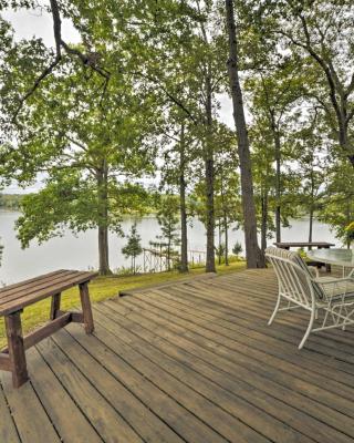 Kentucky Lake Cabin with Private Dock and Fire Pit