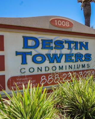 Destin Towers - MIDDLE UNIT ON THE BEACH! August, Sept, Oct Dates Available!