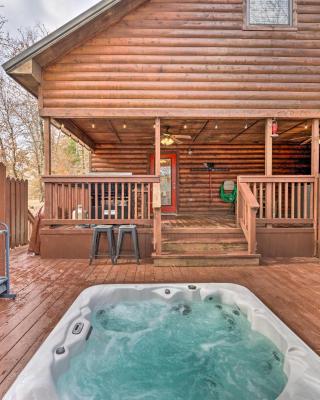 Hot Tub Little Bears Pond Broken Bow Cabin