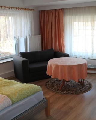 Cheerful Apartment in Brusow with Terrace, Garden and Barbecue