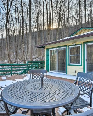 Nantahala Mountain Cabin with Deck about 1 Mi to Hiking!