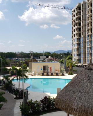 Piscina & Descanso - Puerto Azul- con todas las comodidades!