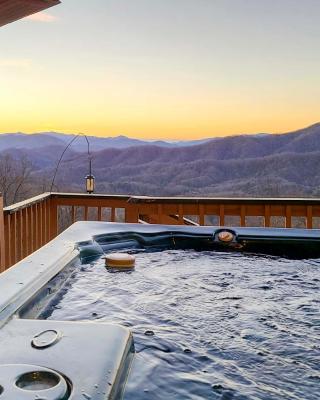 Smoky Mountain Cabin with Hot Tub and Views!