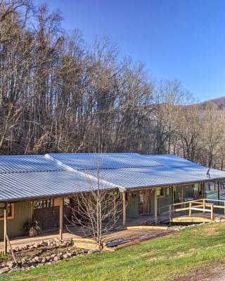 Pet-Friendly Blue Ridge, Cherokee Forest Retreat!