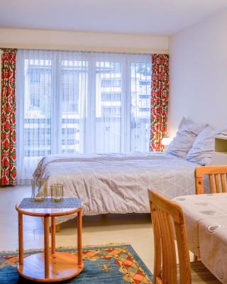 Willkommen-Gemütlich, Balkon, Parkplatz direkt in St Moritz