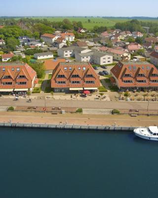 hafennahe Ferienwohnung mit Balkon und Meerblick - Hafenhäuser Wiek Wohnung 15