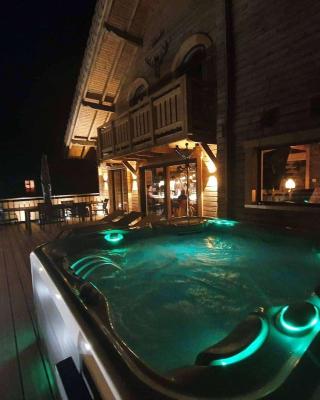 Nouveau Chalet M.META 12 pers sauna,jacuzzi,billard