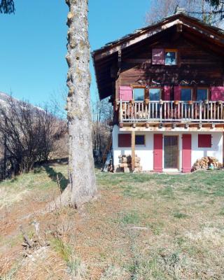 Idyllic chalet in Evolène, with view on the Dent Blanche and the mountains