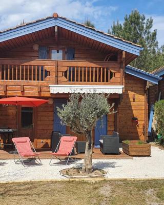 COTTAGE ENTRE CONTIS ET MIMIZAN PLAGE - Piscine chauffée et balnéothérapie