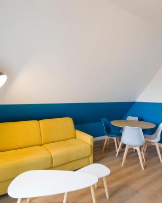 CosyBNB bleu, logement indépendant, wifi, parking, petit déjeuner