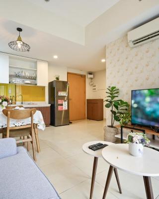 High Class 2 Bedrooms Masteri Thao Dien Apartment, Fully Furnished With Full Amenities