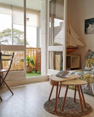 Appartement cosy Roscoff 50 m plage thalasso WIFI PARKING