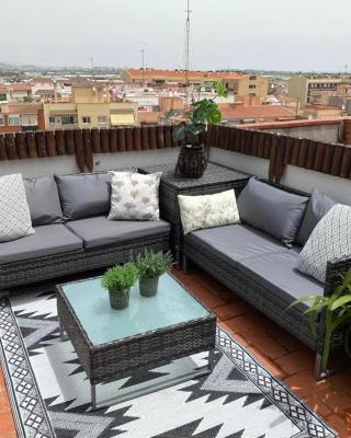 Apartamento con terraza y piscina en Malgrat de Mar