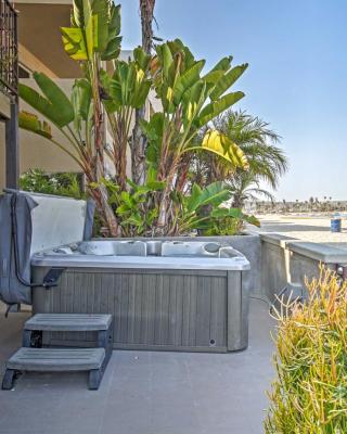 Bayfront San Diego Getaway on Boardwalk with Hot Tub