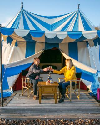 Leeds Castle Knights Glamping