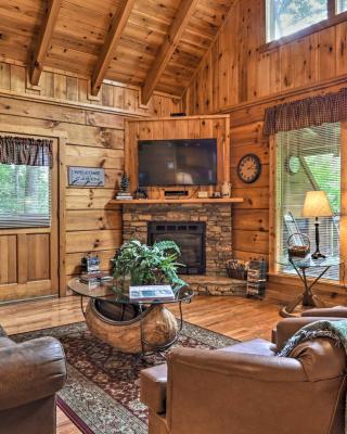 Gatlinburg Mountainside Escape with Deck and Hot Tub!
