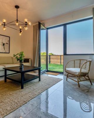 Apartament nadmorski z ogródkiem