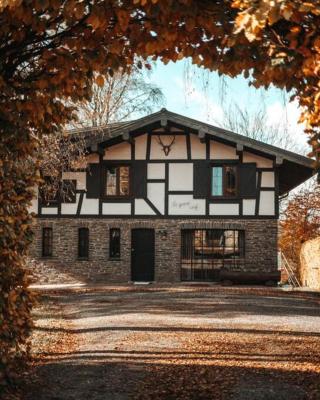 Le Grand Cerf 25 pers, Malmedy- Chalet rustique, jardin