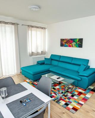 Blue apartment Klínovec