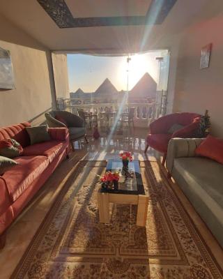 Pyramids Front View Family Apartment