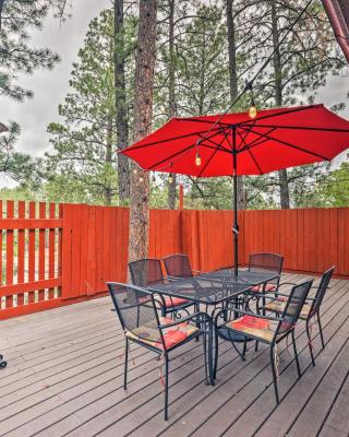 Ruidoso Cabin with Fireplace and Grill - Walk to Town!
