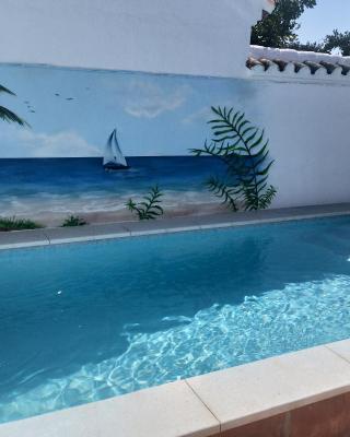 Casa en pueblo con piscina cerca de Córdoba