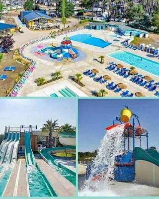 Camping des Dunes de Contis mobilhome 3ch,
