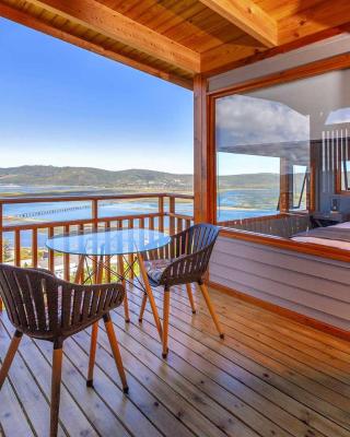 Lagoon Studio - Fantastic Knysna Lagoon views and SOLAR in self-catering studio