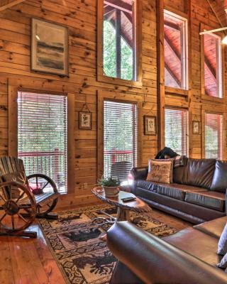 Sevierville Cabin with Deck 2 Mi to Pigeon Forge!