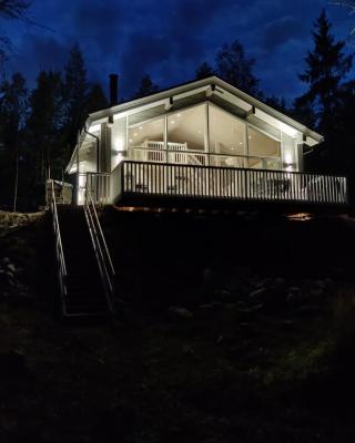 Villa Sirius Sieri, nice Log-Cottage by the lake