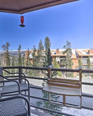 Condo with Balcony and Fireplace in Silverthorne!