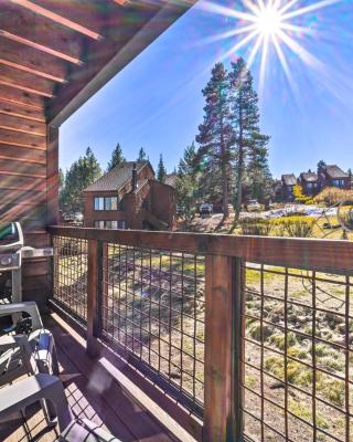 Tahoe Donner Studio with Private Balcony!
