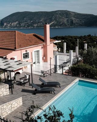 Evreti Villa with Stunning views, near Fiscardo