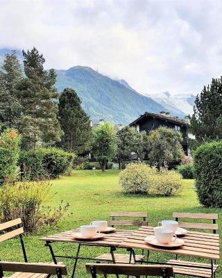 Chamonix Appartement Vue Mont Blanc avec Jardin