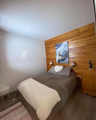 Appartement lumineux aux pieds des pistes