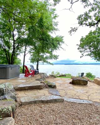 Jewell of Eufaula! Lake view, hot tub, and firepit!